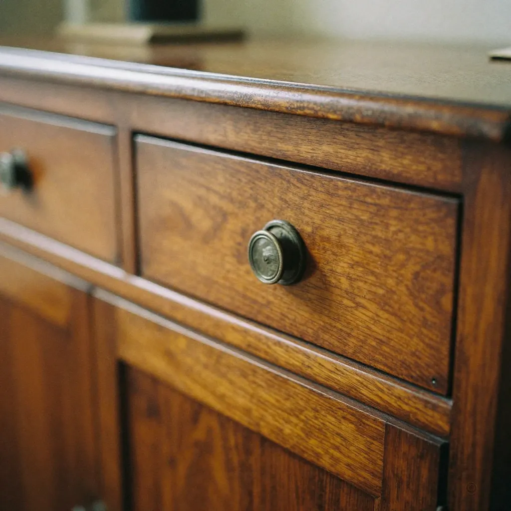 Antique furniture restoration process